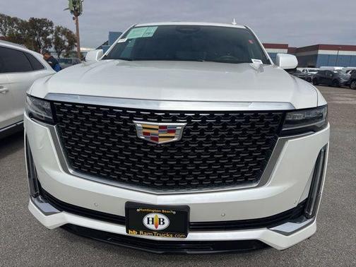 Crystal White 2023 Cadillac Escalade Premium Luxury