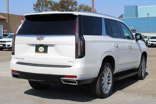 Crystal White 2023 Cadillac Escalade Premium Luxury