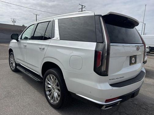 Crystal White 2023 Cadillac Escalade Premium Luxury