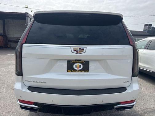 Crystal White 2023 Cadillac Escalade Premium Luxury