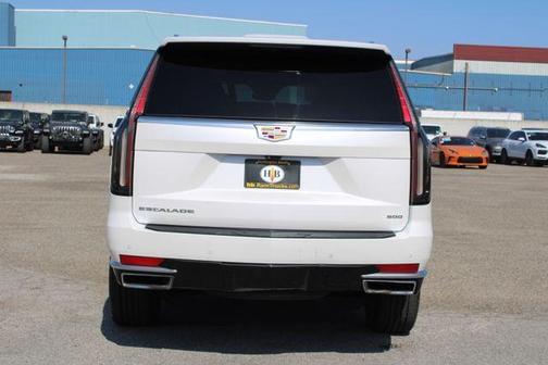 Crystal White 2023 Cadillac Escalade Premium Luxury