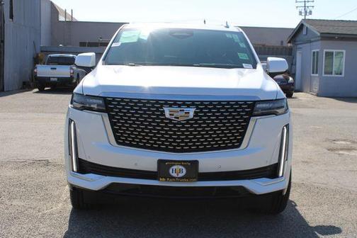 Crystal White 2023 Cadillac Escalade Premium Luxury