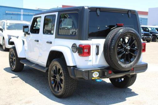 Bright White Clearcoat 2023 Jeep Wrangler 4xe Sahara