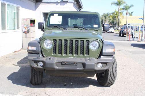Sarge Green Clearcoat 2021 Jeep Wrangler Unlimited Sport