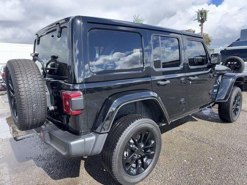 Black Clearcoat 2023 Jeep Wrangler 4xe Sahara