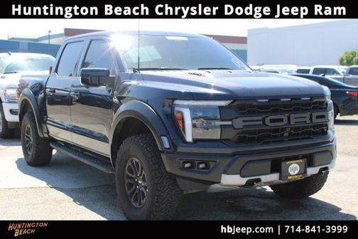 Blue Metallic 2025 Ford F-150 Raptor