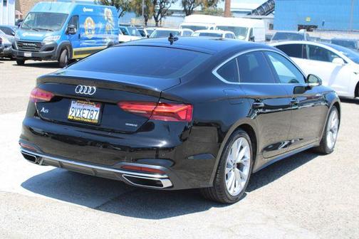 Brilliant Black 2022 Audi A5 40 Premium