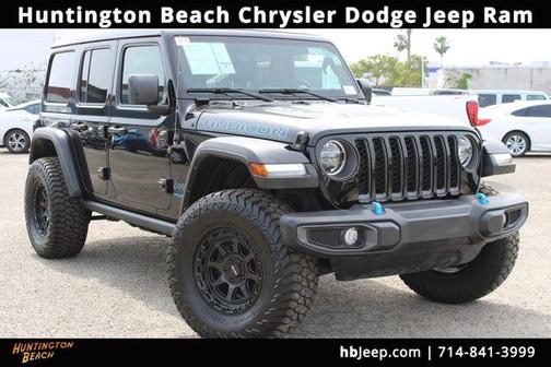 Black Clearcoat 2021 Jeep Wrangler Unlimited 4xe Rubicon