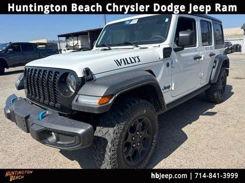 Bright White Clearcoat 2023 Jeep Wrangler 4xe Base