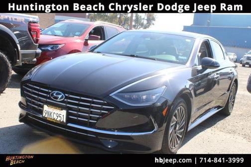 Carbon Blue 2023 Hyundai SONATA Hybrid SEL