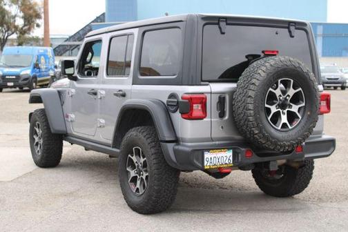 Billet Silver Metallic Clearcoat 2018 Jeep Wrangler Unlimited Rubicon