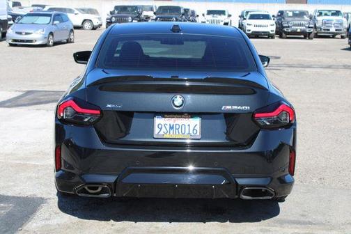 Black Sapphire Metallic 2025 BMW M240 i xDrive