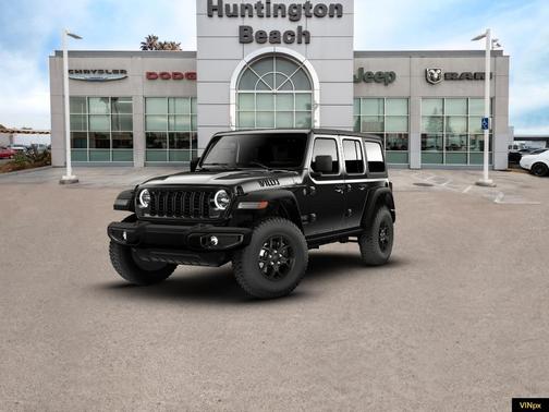 Black 2026 Jeep Wrangler Sport