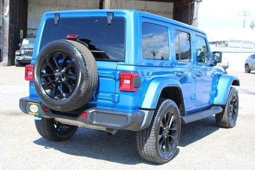 Hydro Blue Pearl 2023 Jeep Wrangler 4xe Sahara