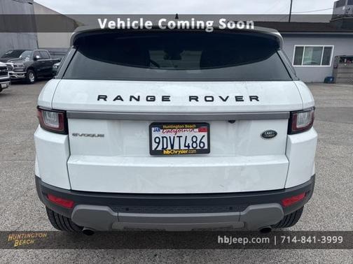 2019 Land Rover Range Rover Evoque SE