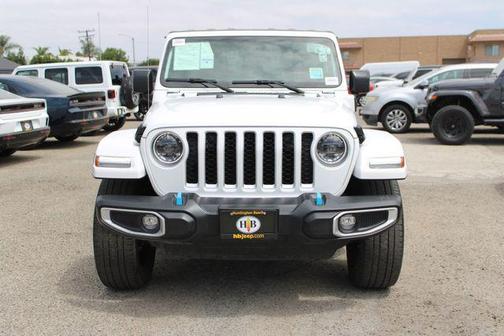 Bright White Clearcoat 2023 Jeep Wrangler 4xe Sahara
