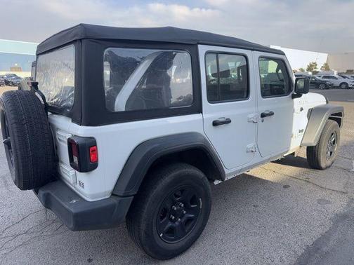 Bright White Clearcoat 2023 Jeep Wrangler Sport