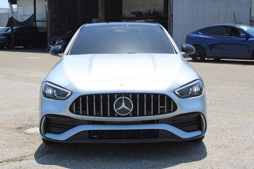 Silver Metallic 2025 Mercedes-Benz AMG C 43 Base 4MATIC