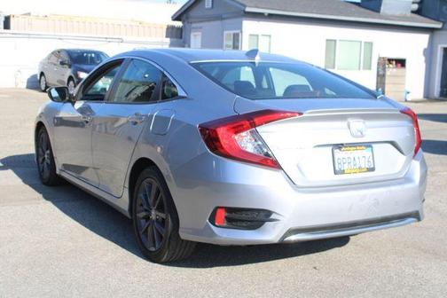 Silver 2020 Honda Civic EX
