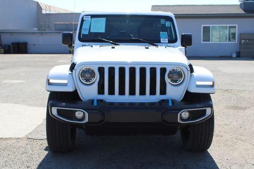 Bright White Clearcoat 2023 Jeep Wrangler 4xe Sahara