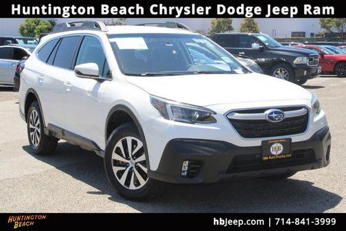 Crystal White Pearl 2020 Subaru Outback Premium