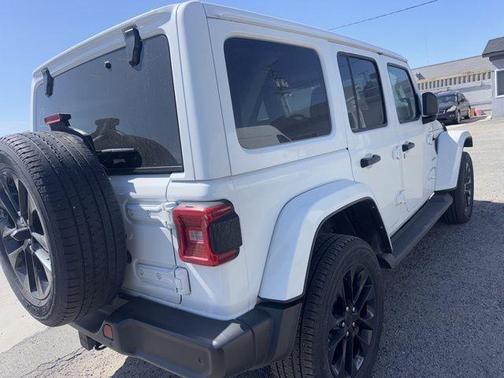 Bright White Clearcoat 2021 Jeep Wrangler Unlimited 4xe Sahara