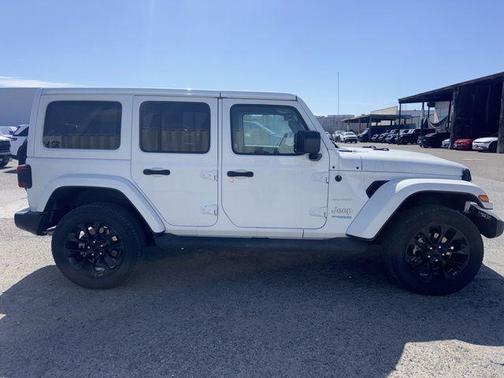 Bright White Clearcoat 2021 Jeep Wrangler Unlimited 4xe Sahara