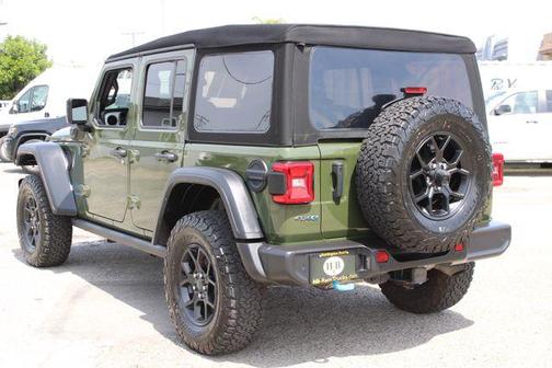 Sarge Green Clearcoat 2024 Jeep Wrangler 4xe Sport