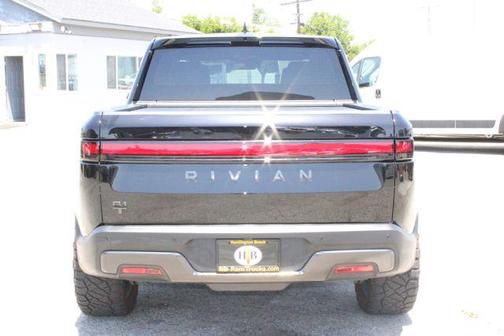 Black 2025 Rivian R1T Adventure Package