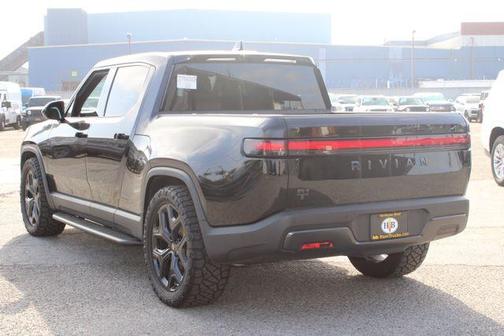Black 2025 Rivian R1T Adventure Package