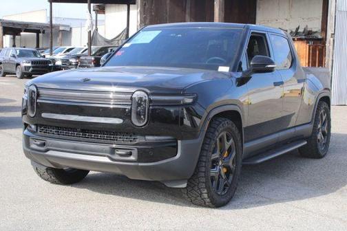 Black 2025 Rivian R1T Adventure Package