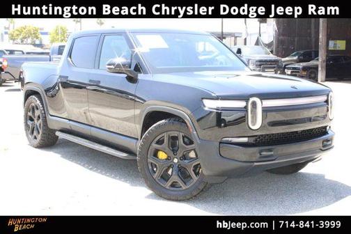 Black 2025 Rivian R1T Adventure Package