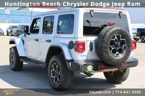 Silver Zynith Clearcoat 2023 Jeep Wrangler 4xe Rubicon