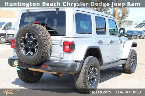 Silver Zynith Clearcoat 2023 Jeep Wrangler 4xe Rubicon