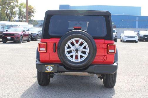 Red Clearcoat 2023 Jeep Wrangler Sport