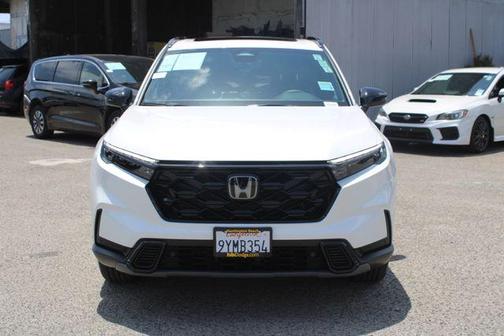 Platinum White Pearl 2026 Honda CR-V Hybrid Sport-L