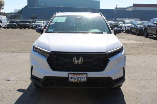Platinum White Pearl 2026 Honda CR-V Hybrid Sport-L