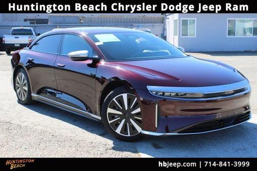 Zenith Red 2024 Lucid Air Grand Touring