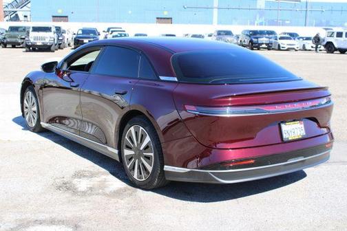 Zenith Red 2024 Lucid Air Grand Touring
