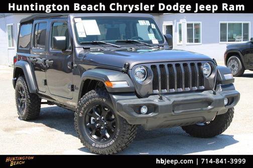 Crystal Metallic 2022 Jeep Wrangler Unlimited Sport