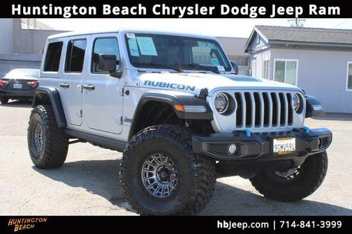 Silver Zynith Clearcoat 2023 Jeep Wrangler 4xe Rubicon