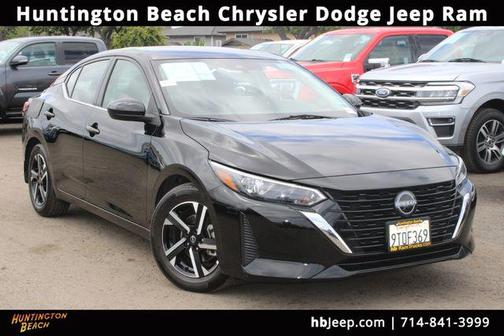 Black 2025 Nissan Sentra SV