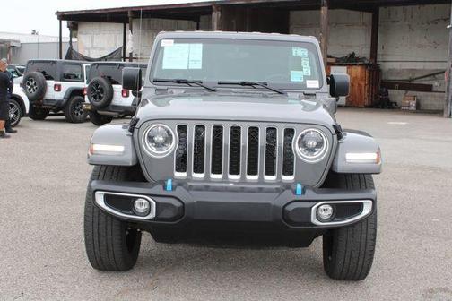 Sting Gray Clearcoat 2023 Jeep Wrangler 4xe Sahara