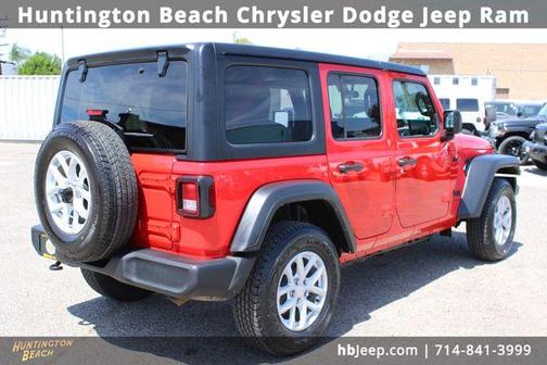Firecracker Red Clearcoat 2023 Jeep Wrangler Sport