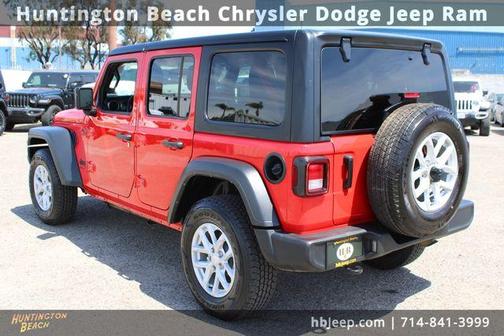 Firecracker Red Clearcoat 2023 Jeep Wrangler Sport
