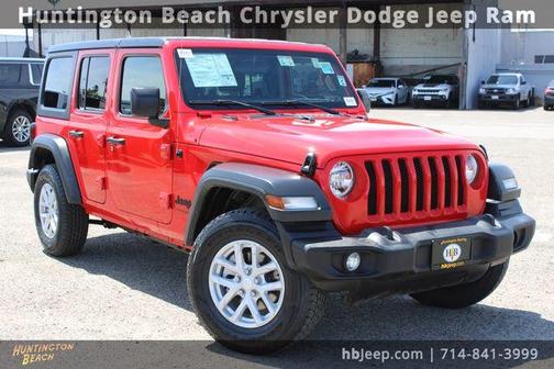 Firecracker Red Clearcoat 2023 Jeep Wrangler Sport