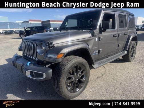 Granite Crystal Clearcoat Metallic 2023 Jeep Wrangler 4xe Sahara