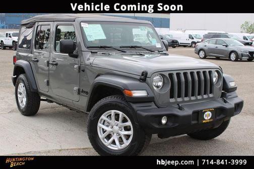 Sting Gray Clearcoat 2023 Jeep Wrangler Sport