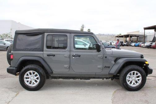 Sting Gray Clearcoat 2023 Jeep Wrangler Sport