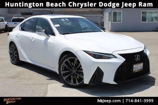 Ultra White 2023 Lexus IS 350 F Sport